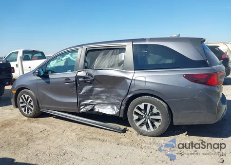 2025 Honda Odyssey Ex-L из США, поврежденный, VIN 5FNRL6H68SB080808
